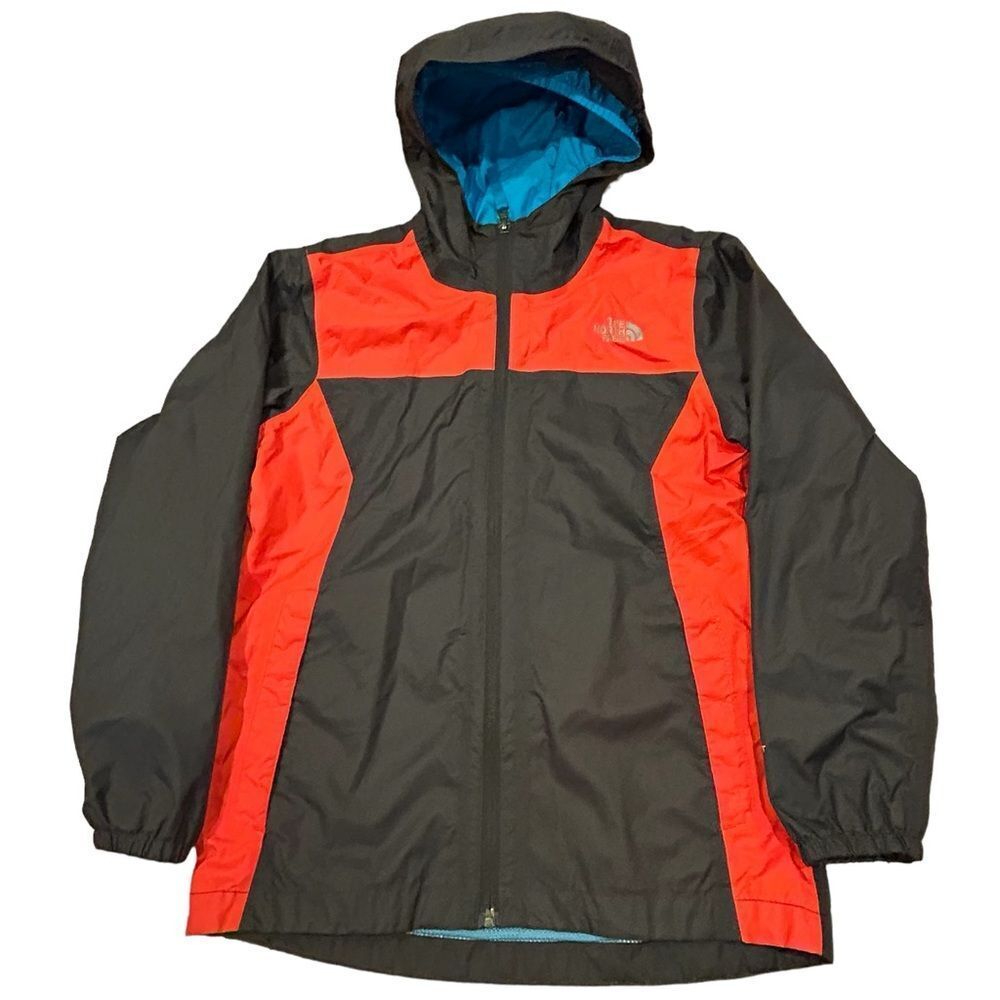 The North Face Dryvent Boys Hooded Mesh Lining Zip Windbreaker Jacket M (10/12)